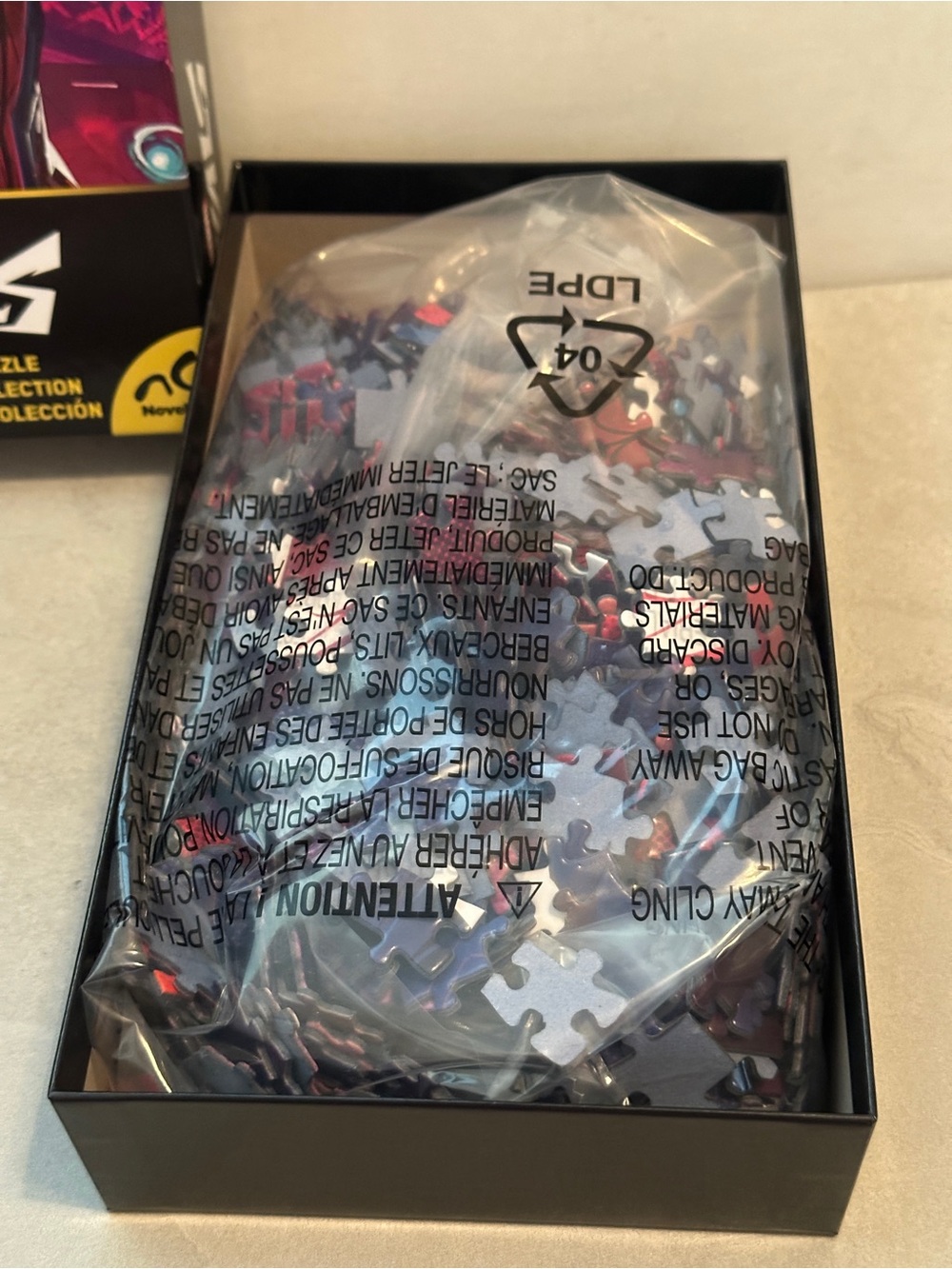 Marvel Rivals Spiderman 1000 Pieces Puzzle New Sealed Bag Collectors - Picture 4 of 5